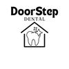 Logo of DoorStep Dental featuring a tooth inside a house.