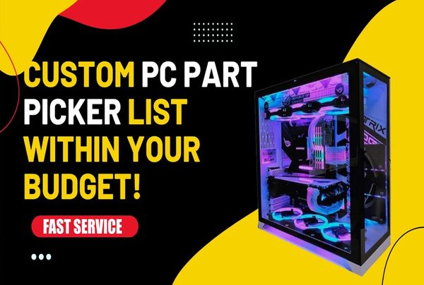 GAMING PC PART LIST GUIDE TO BUILD DREAM BUDGET COMPUTER  