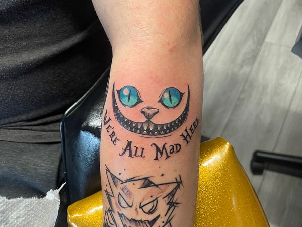 Cheshire Cat Tattoo