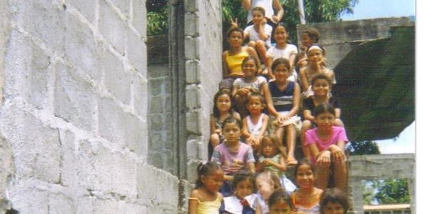 Grateful kids who recieved books toys and supplies to their orphanage in Hunduras.