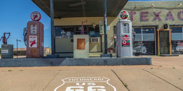 Our ash scattering memorial on ROute 66 is perfect for anyone who cherished Americana, road trips, o