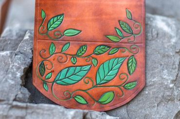 Leather Cremation urn from Eternal Alaska