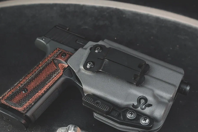 P365 Aluminum Grip Module with superstitional concealment holster