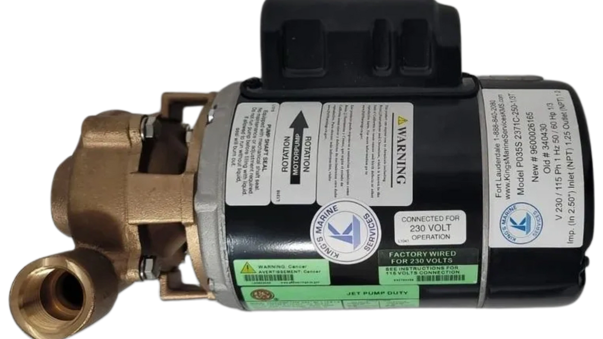 PUMP P035S-2371C-250-1/3T # 340430 New# 9600026165