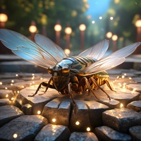 Motions by Cicada Wings