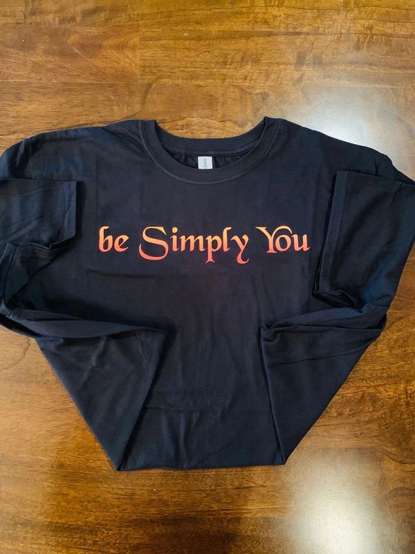 be Simply You tee