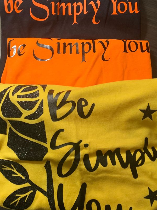 New tee shirts for Simply You 