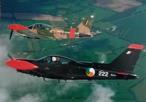 222 with a Belgium SF260