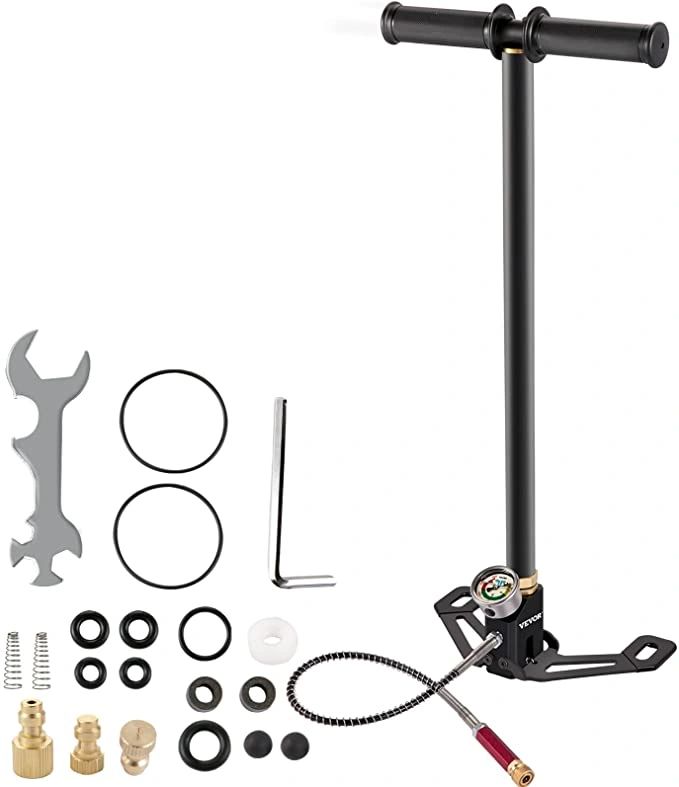 VEVOR 3 STAGE HIGH PRESSURE AIR HAND PUMP 4500 PSI