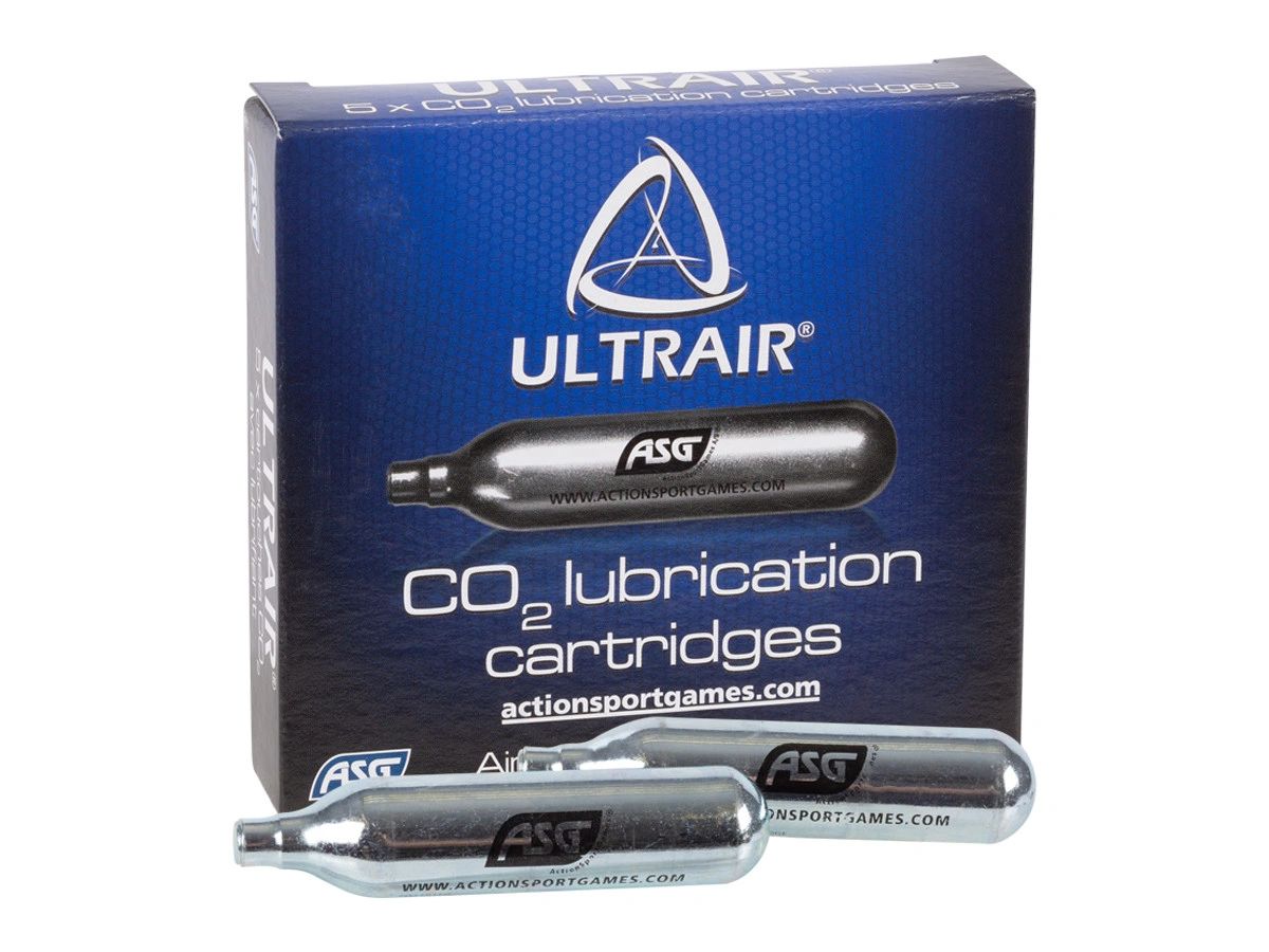 ASG ULTRAIR 12 GRAM CO2 LUBRICATION CARTRIDGES