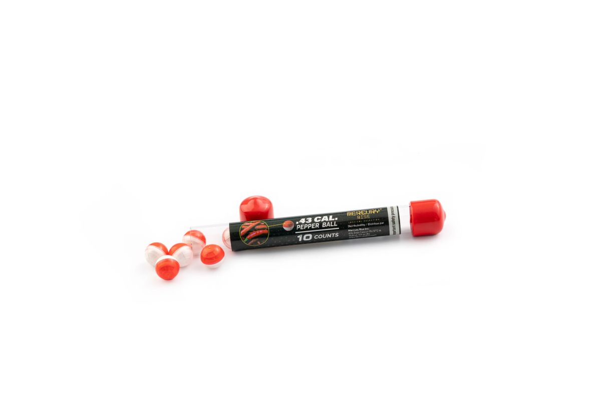 MERCURY RISE .43 CAL PEPPER BALLS