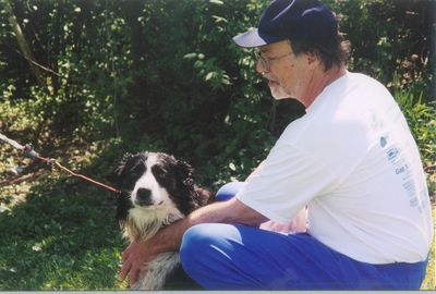 Lance and the author followinf the first swim of Lance's lifetime--at age ten! 