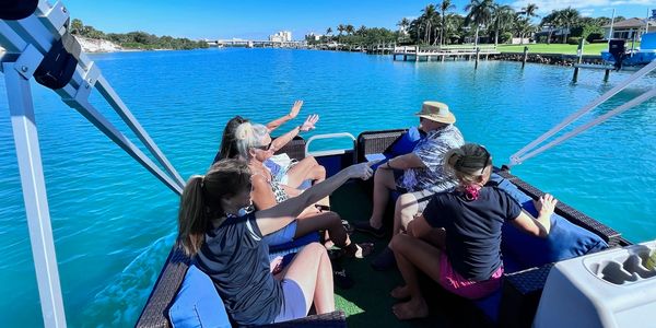 sight seeing tours in jupiter florida, private tours, blue water, loxahatchee river, 