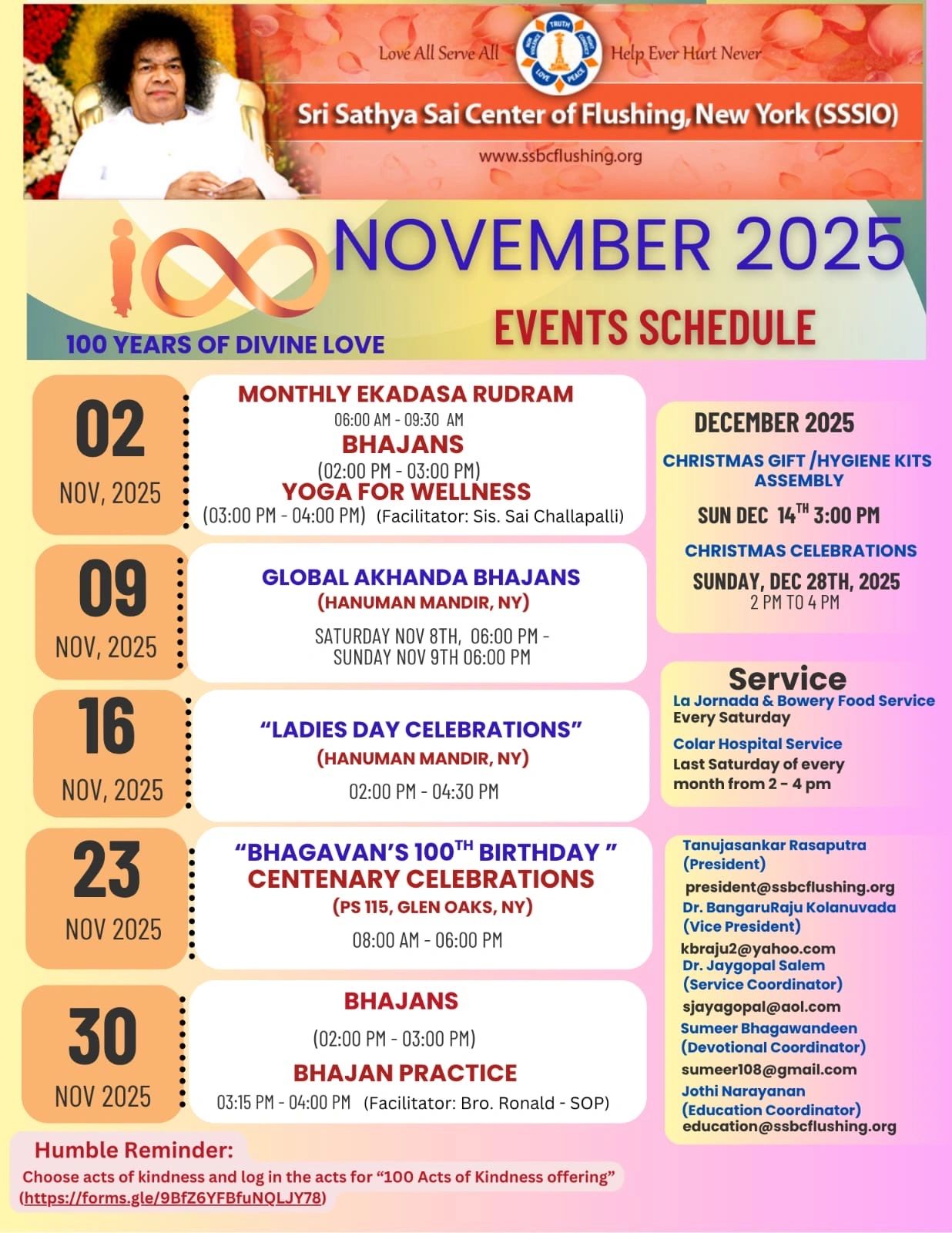 Upcoming Programs
