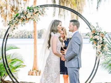 Paradise Cove wedding floral - Central Florida Wedding Group
