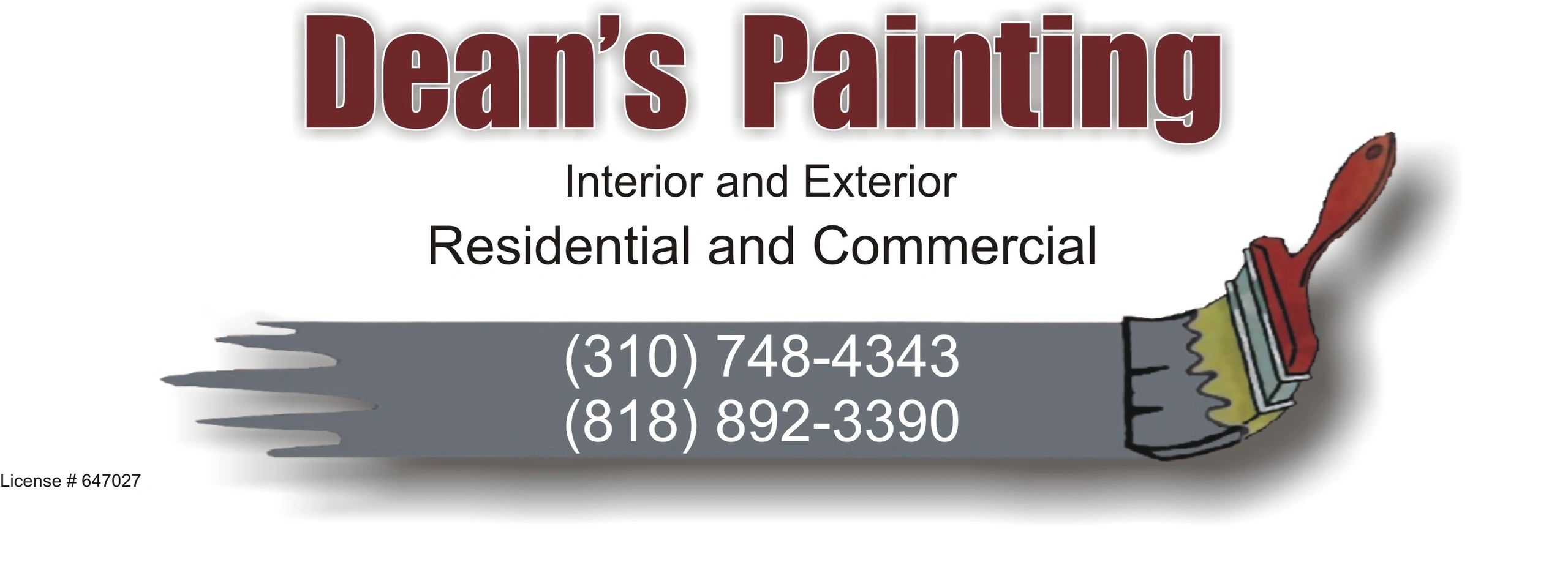 Dean's Painting Logo
