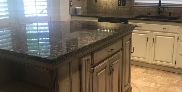 Cabinet refinishing, painting and glazing