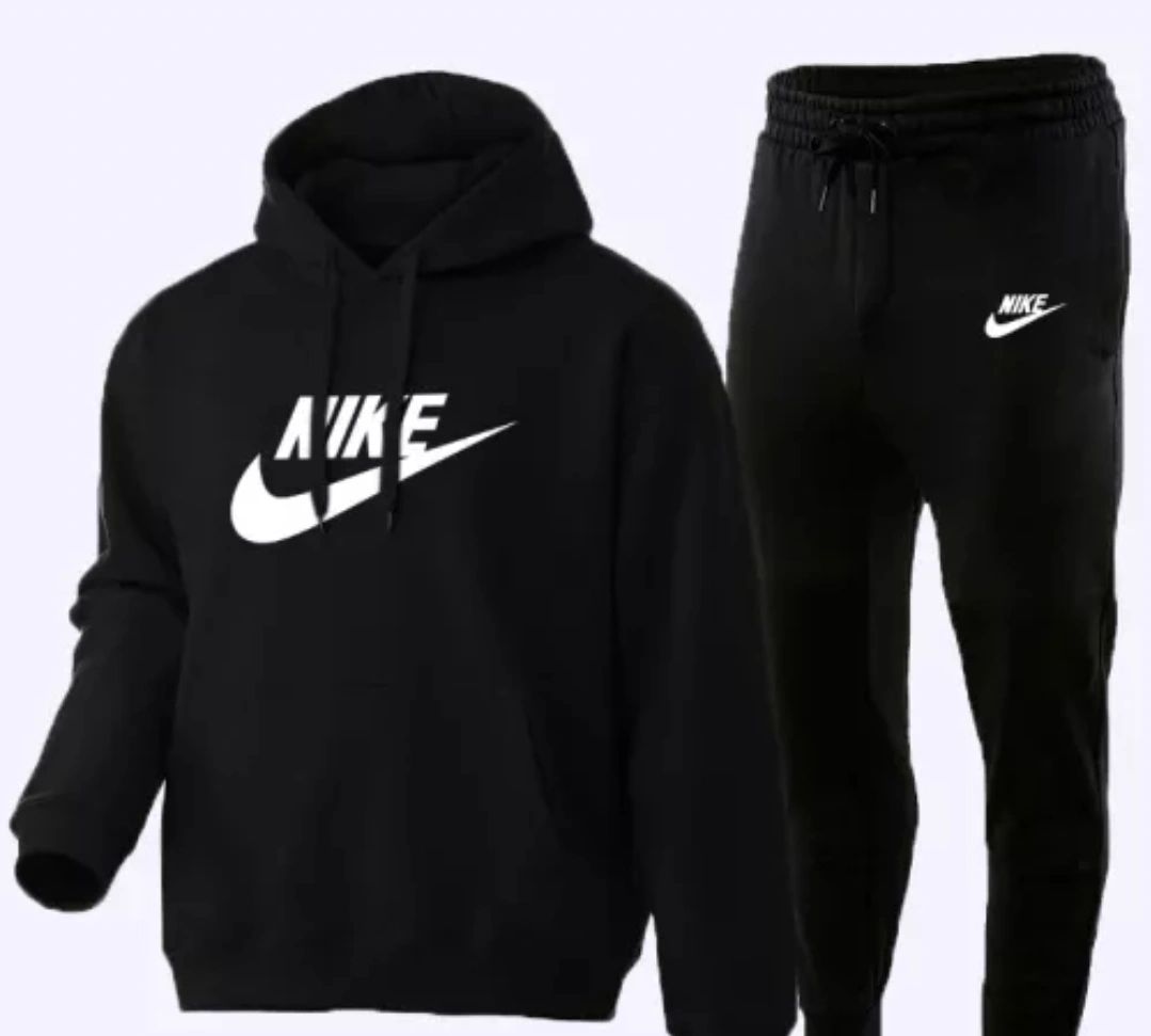 nike sweatpants and hoodie set men's
