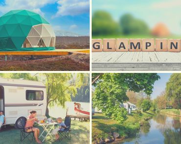 Glamping için özel bir yer