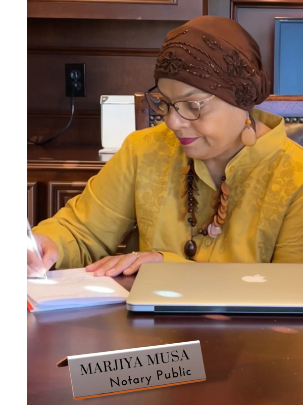 refer a traditional notary experience? Visit our Cypress office by appointment  CALL  346-716-9664  