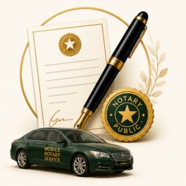 On Spot Mobile Notary providing mobile and in-office notarization services in Cypress, Houston Texas