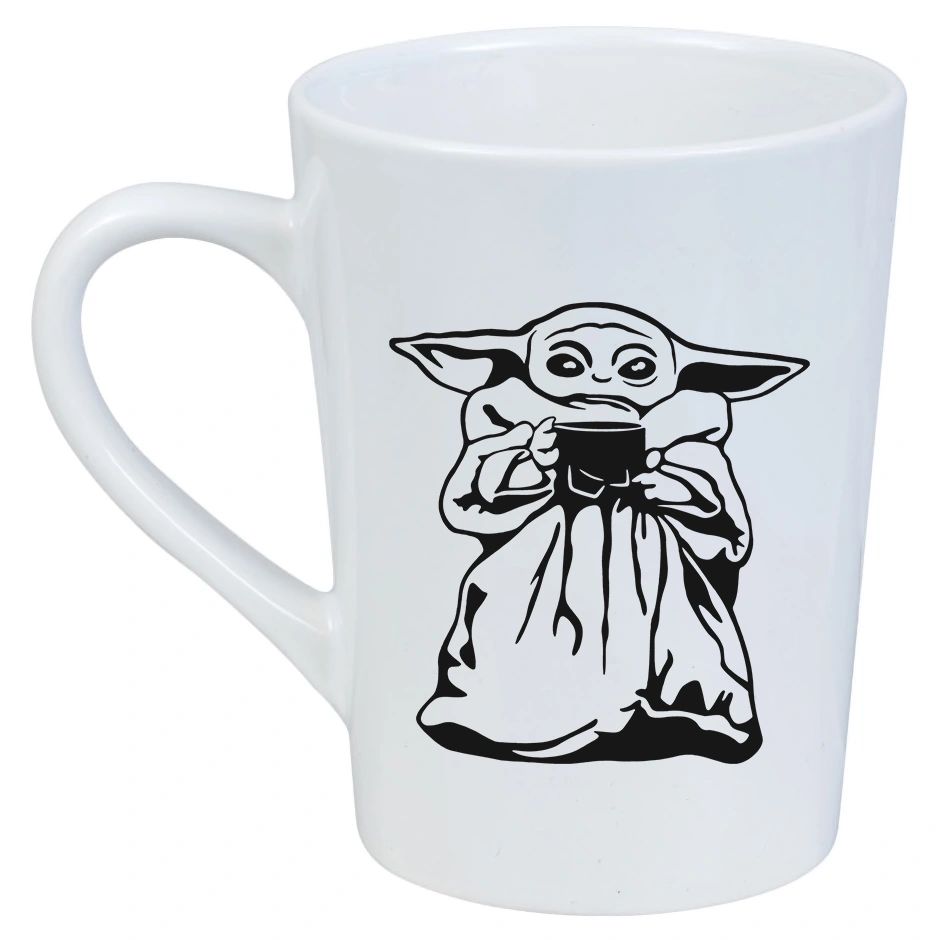 Baby Yoda Hug Marijuana Canabis Ceramic Mug 11oz