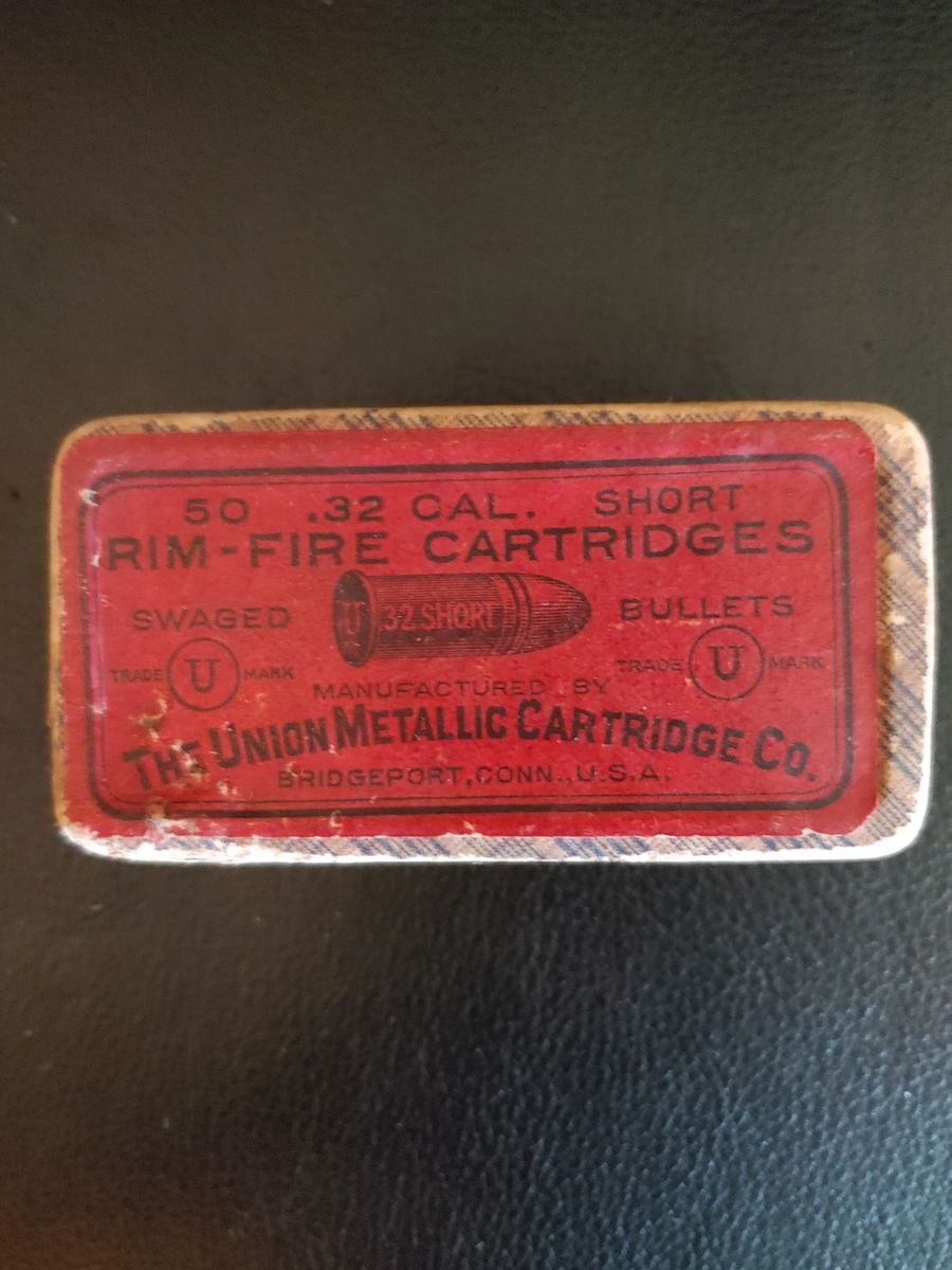 Union Metalic Cartridge Co. 32 Short Rimfire