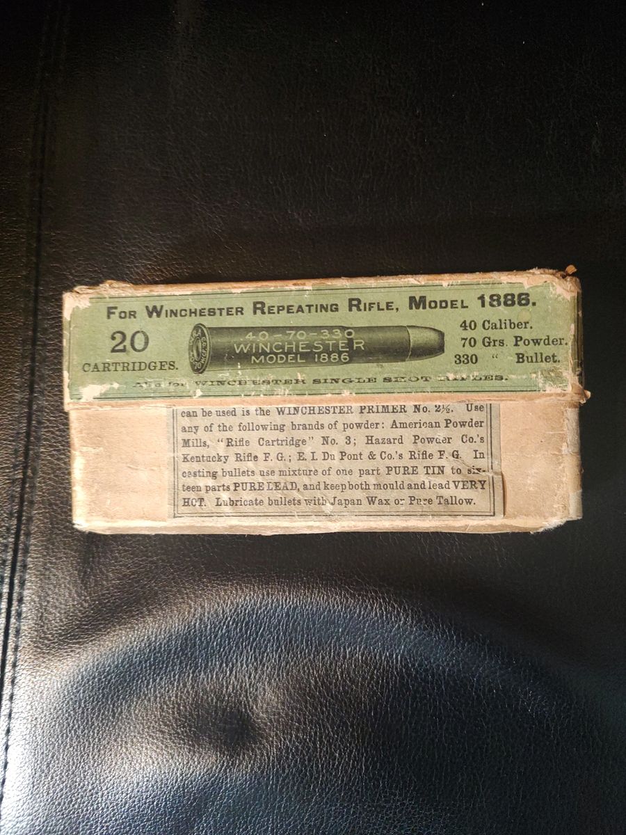 Winchester 40-70-330 Model 1886