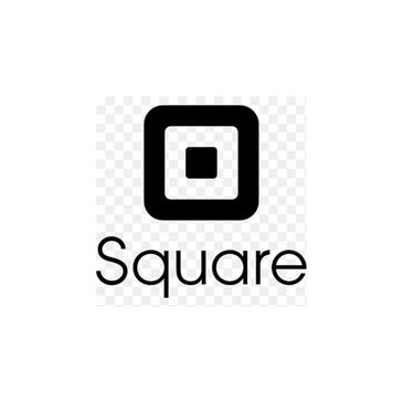 Logo featuring a black square symbol above the word 'Square'.