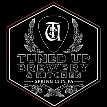 Logo for Tuned Up Brewery &amp; Kitchen in Spring City, PA.