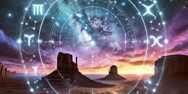 Arizona desert sky zodiac astrology