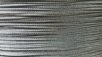 7x7 1/16" galvanized cable