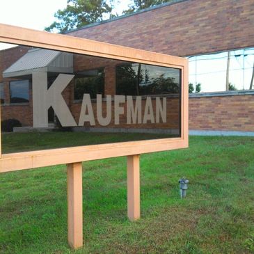 Kaufman sign at Roy I Kaufman Inc, 1672 Marion-Upper Sandusky Rd, Marion OH 43302