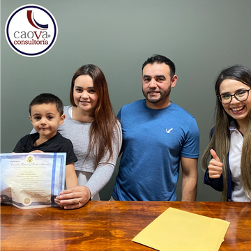 CRBA aprobado: registro de nacimiento de hijo de ciudadano.