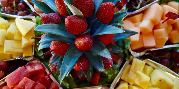 Dessert platters are available.