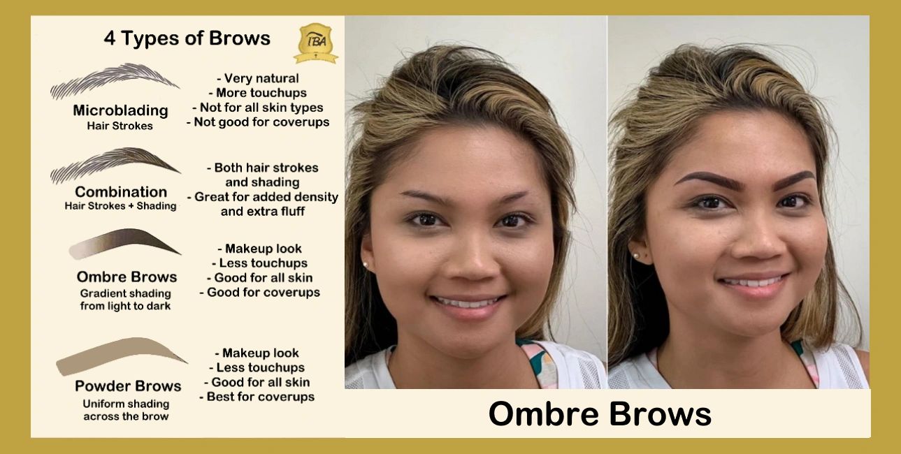 4 Types of Brows