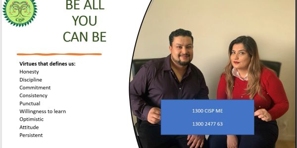 Work with CISP Specialised Care and be all you can be.