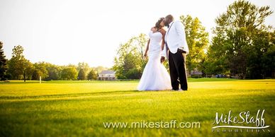 Golf course wedding