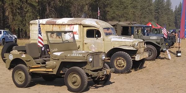 "LuckyJo", "Homer", "Old Grumpy", Ivan Urnovich's M37, and other Historic Miltary Vehicles at 2022's