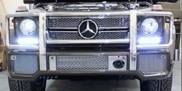 Custom chrome dip G Wagon