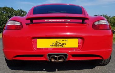 Porsche Cayman S 987 (295bhp) custom remapping with dyno