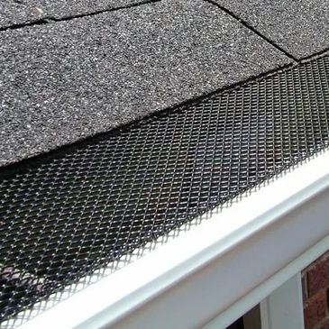gutter guard aka leaf and debris blocker