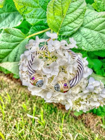 David Yurman Renaissance Bracelet Aquamarine 10MM