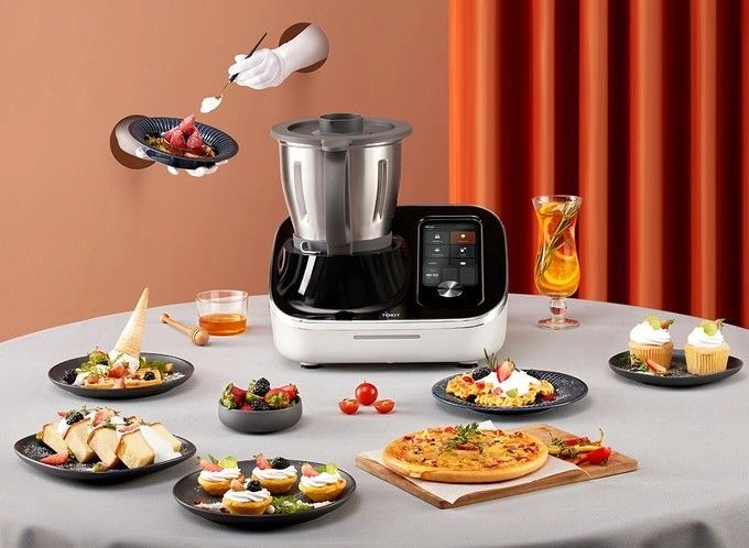 Chef Robot Kitchen Food Processor, WiFi Guided Recipes