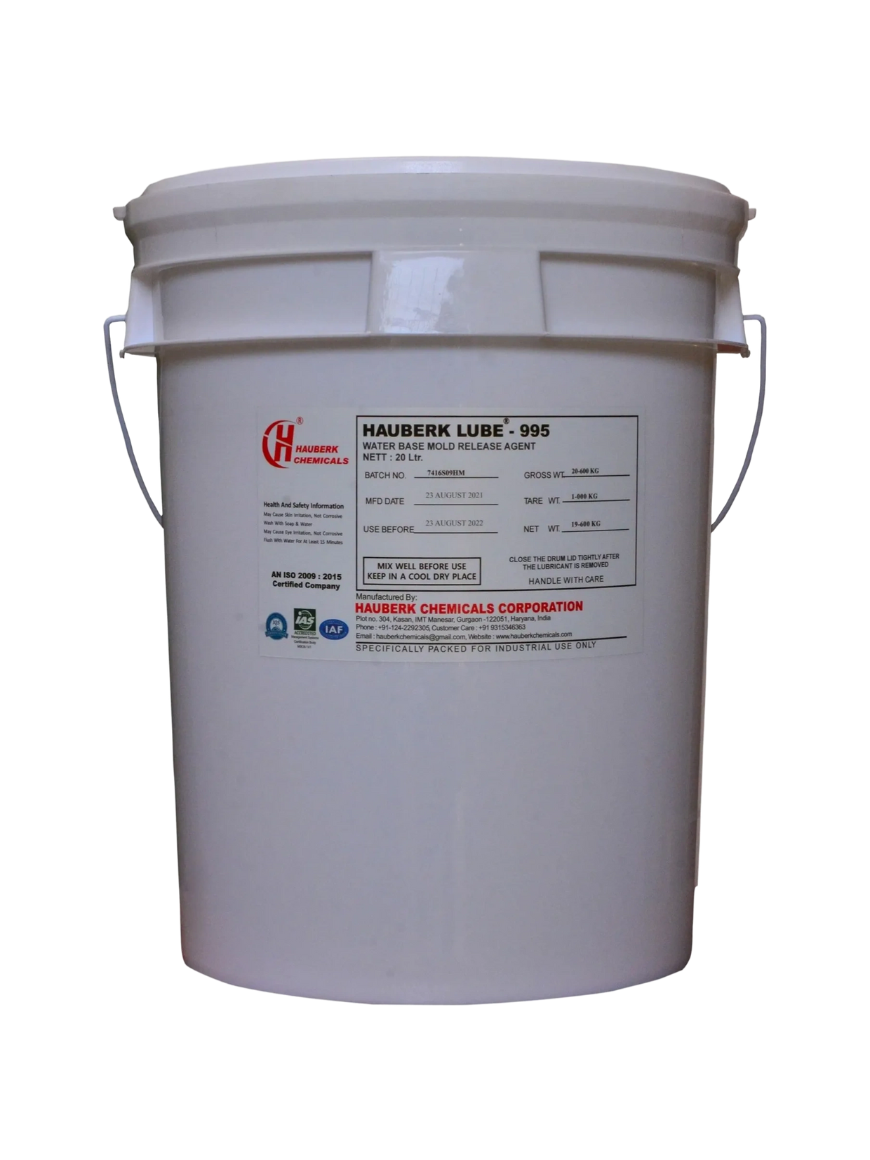 Hauberk Lube - 995  die coating for die casting