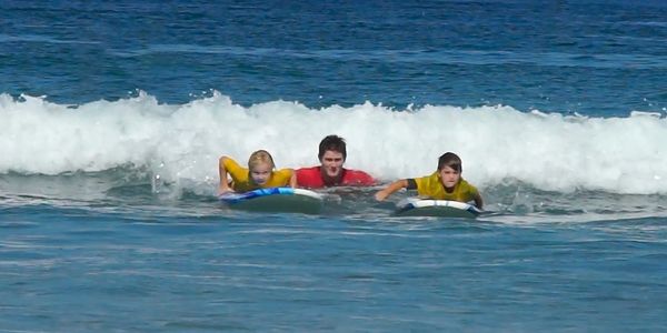 Semi-Private Surf Lessons: 2 to 3 participants per instructor. 