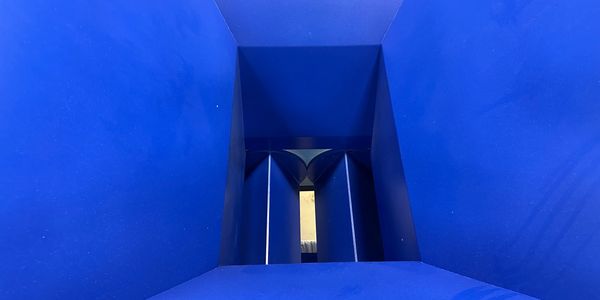 Blue Ceramic Coated Hopper and Star Rollers for Bakery Equipment Sheeting Line
