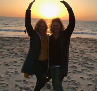 Meditating on the beach is the best!