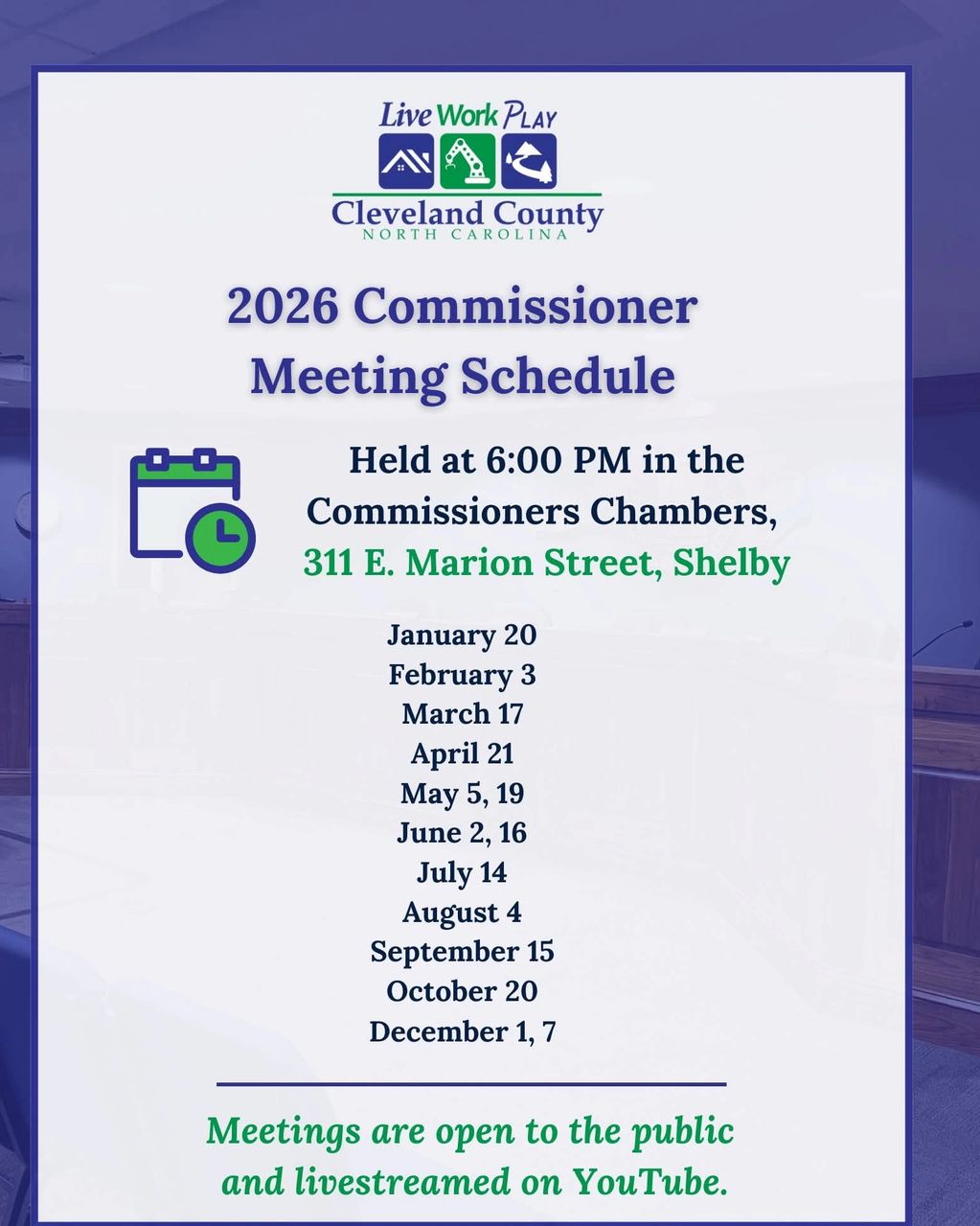 Cleveland County Information