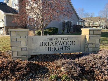 Ankeny, Iowa HOA monument sign after power washing